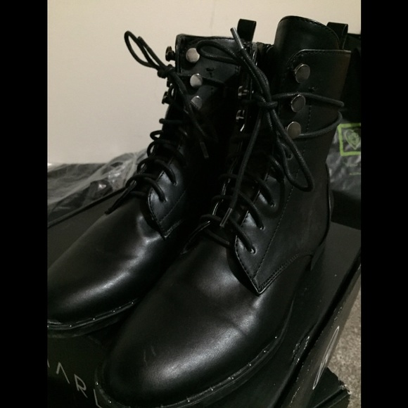 Call it Spring lace up ankle boots. - Picture 2 of 4